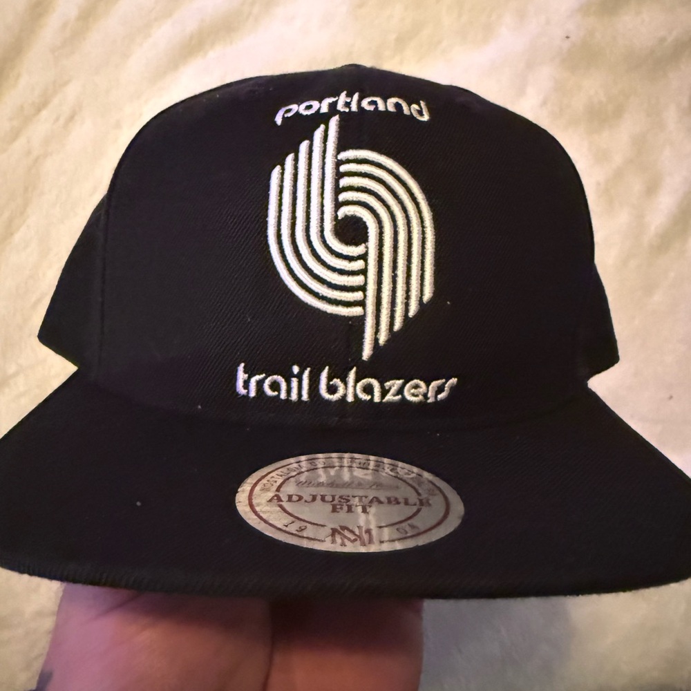 Mitchell & Ness Portland Trail Blazers Black Hat